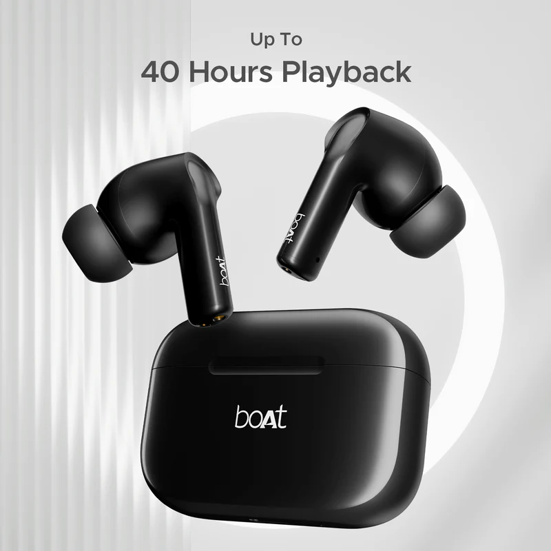 boAt Airdopes 161 – 17H Playback, ASAP Charge, IPX5 & Bluetooth 5.1