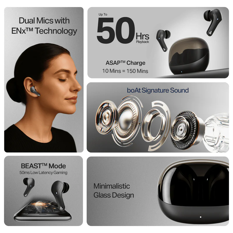 BoAt Airdopes Plus 311 Wireless Earbuds